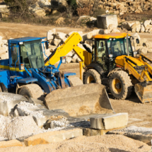 Pelleteuses et tractopelles